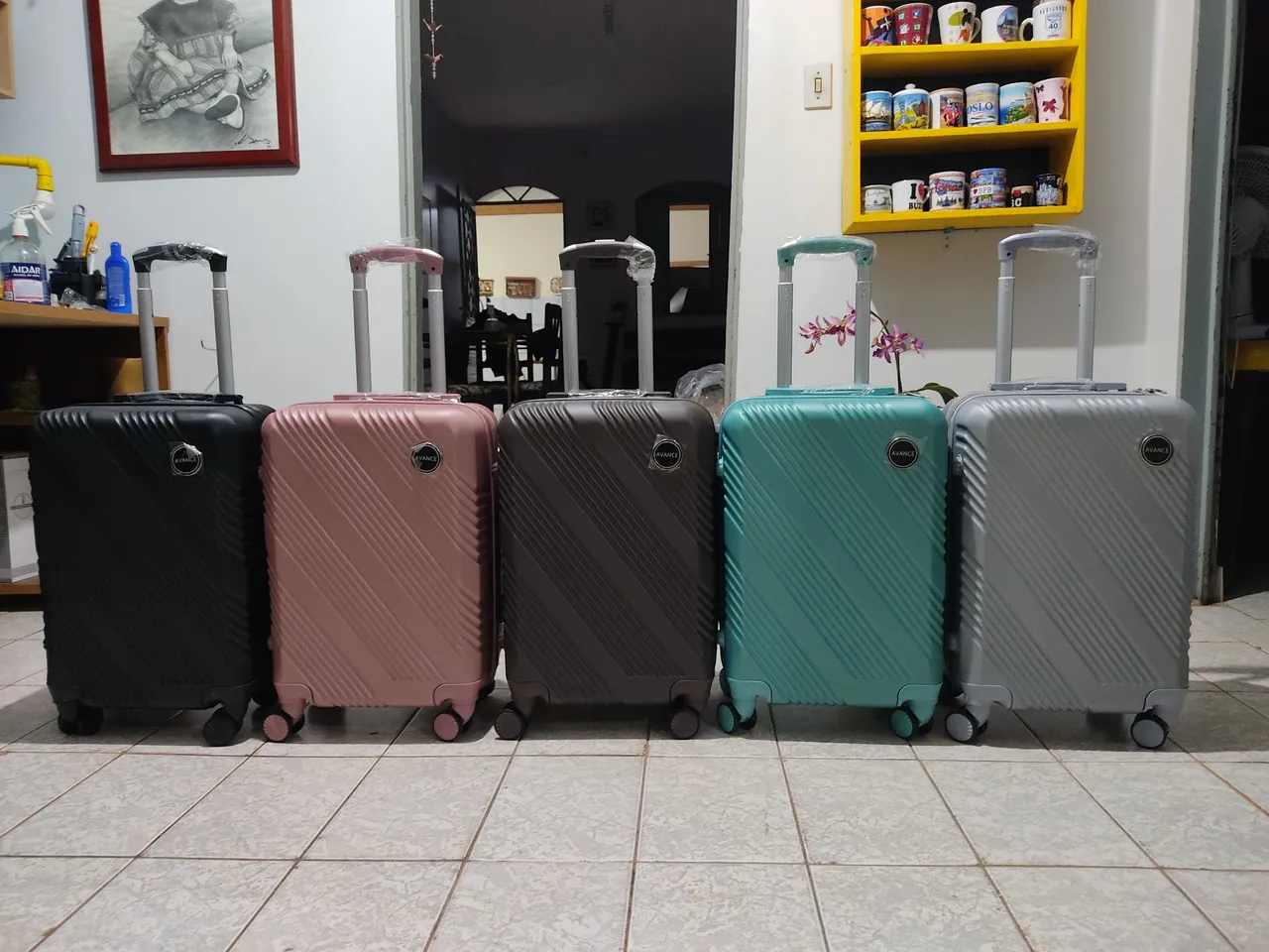 Mala de Bordo para 9kg com extensor pronta entrega com o Menor