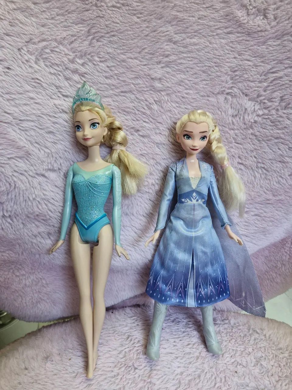Lote de bonecas Frozen 1 e 2 Elsa