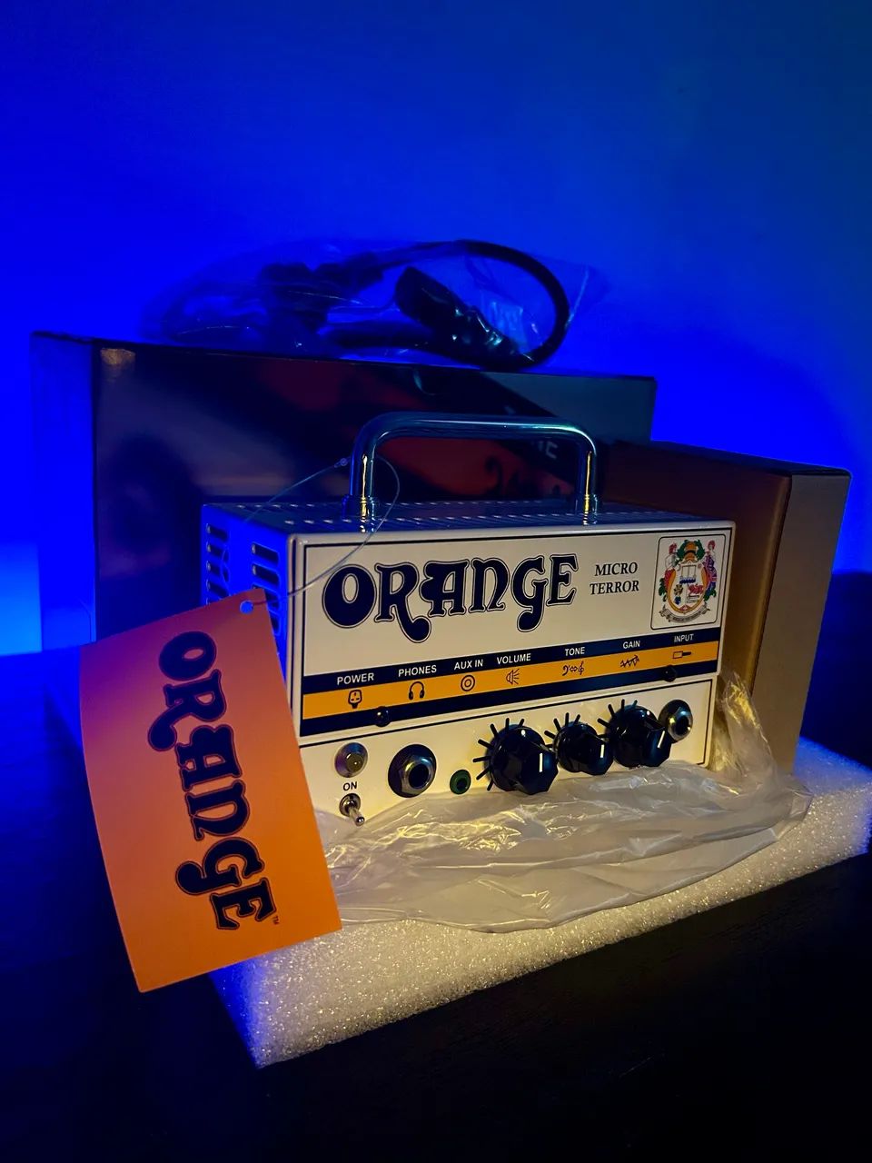 Amplificador Orange Micro Terror 20w Na Caixa Zerado