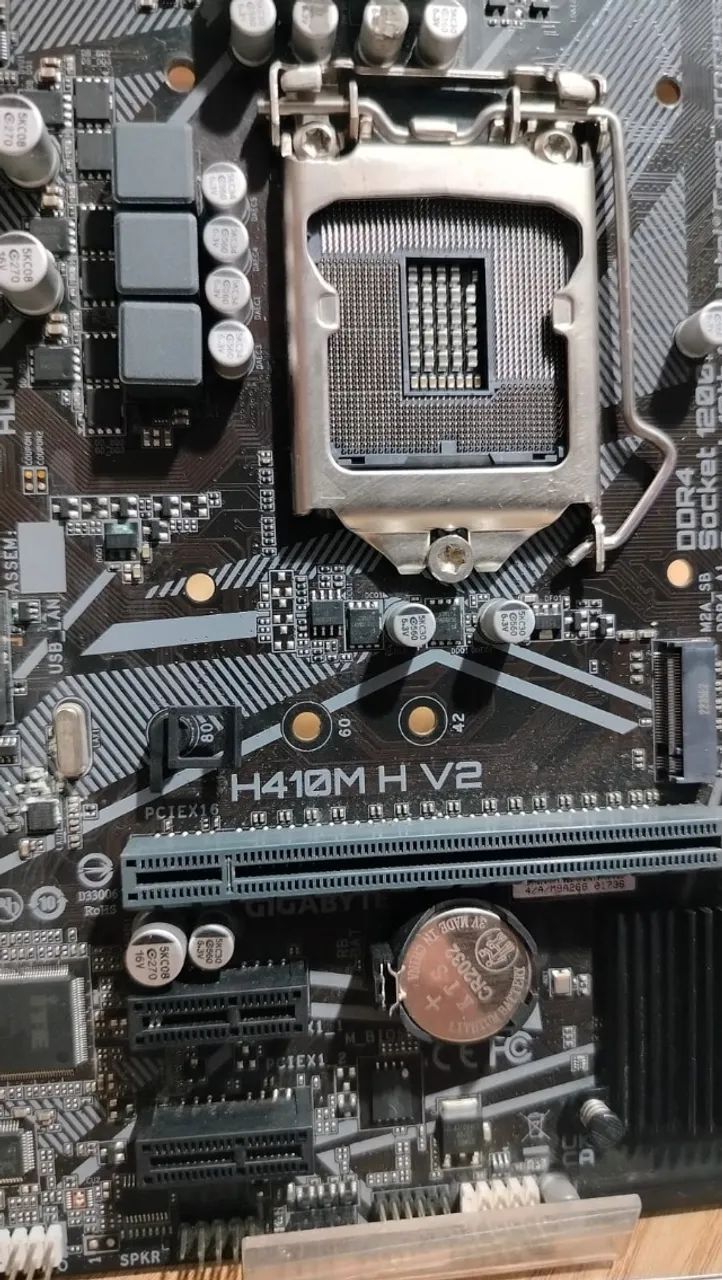 Placa H410 h v2 LGA 1200 Gigabyte - Foto 3