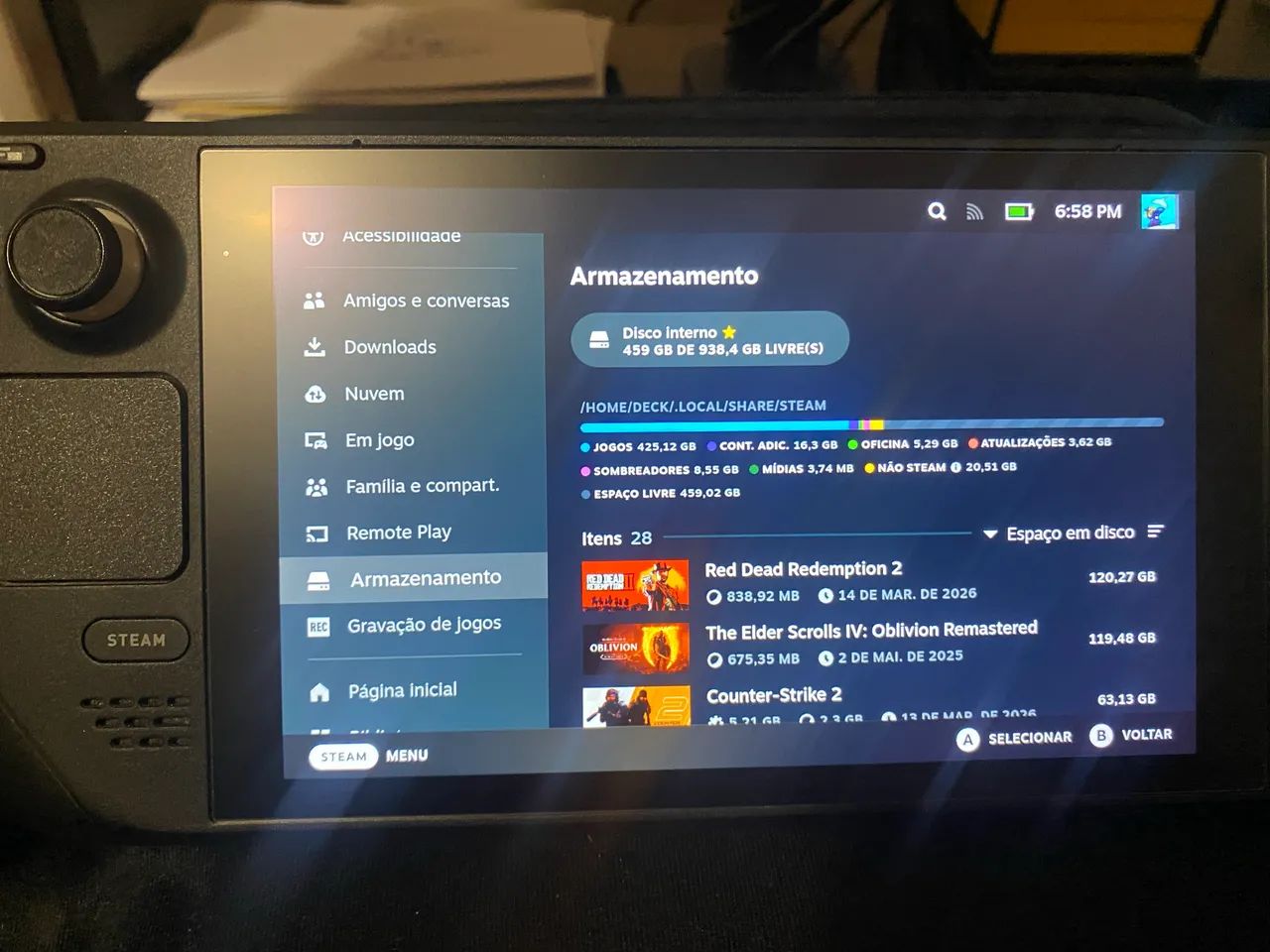 Steam deck LCD 1TB - Foto 2