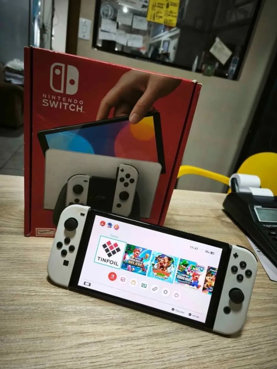 Nintendo Switch Oled Desbloqueado