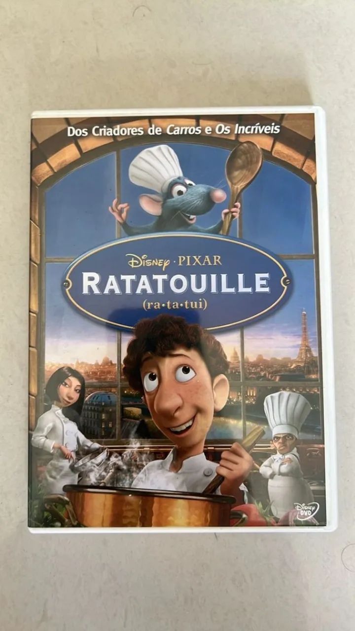 DVD Ratatouille - Pixar/Disney