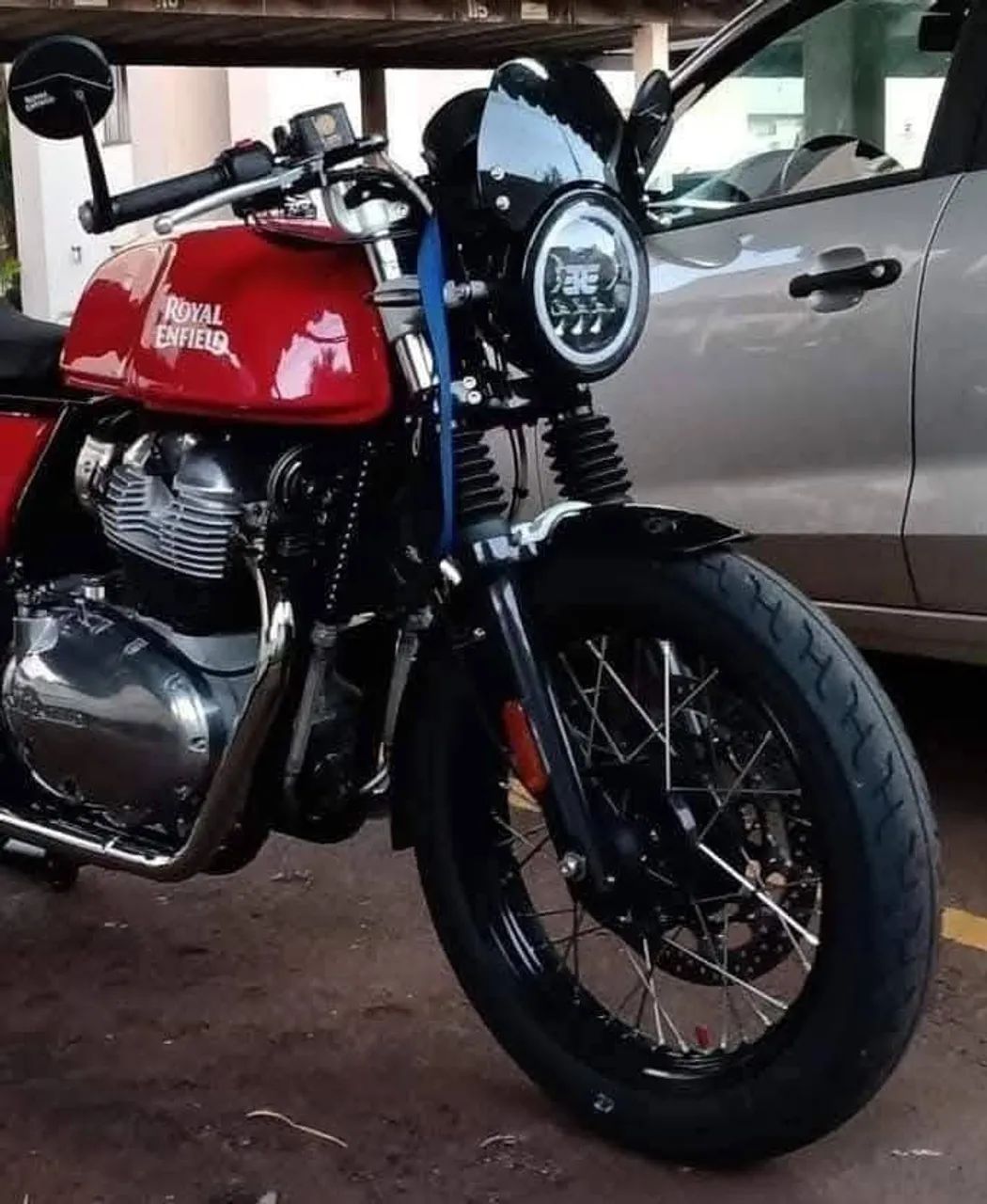 Bloco óptico Daymaker Royal enfield Interceptor Meteor Continental Himalayan Classic - Foto 4