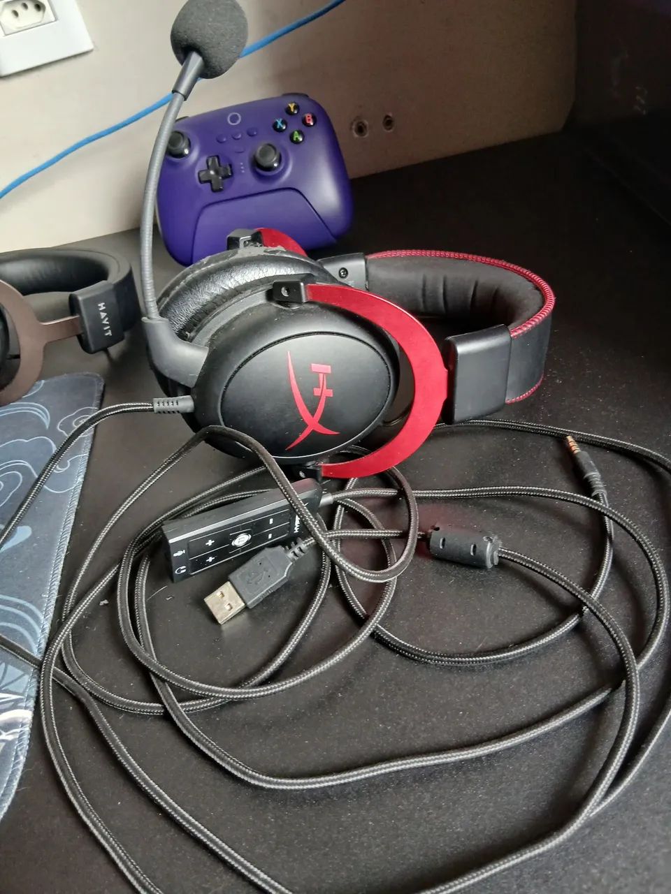 HyperX Cloud II Casque Gamer | Son Surround 7.1 | Micro Amovible | Cadre Aluminium | Rouge - Compatible PC, PS4, Xbox, Mac, Mobile, VR