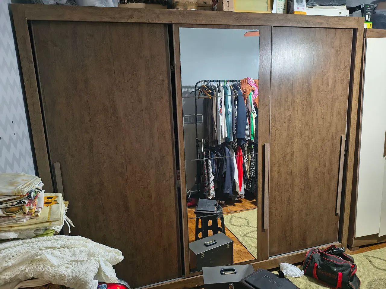 Guarda Roupas Marrom  - Foto 2
