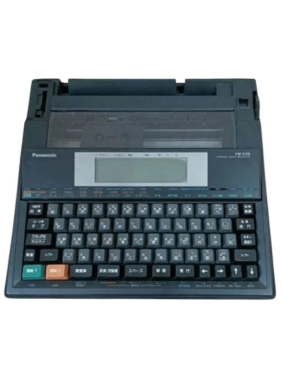máquina de escrever eletrônica | panasonic | modelo fw-k22 | vintage
