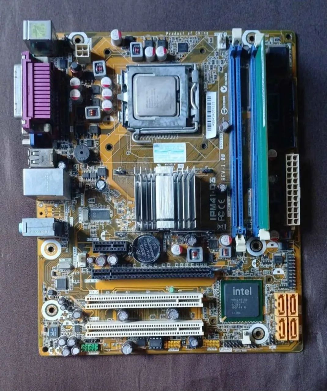 Placa-mãe+cpu+memória ram 2gb ddr3 - Foto 3