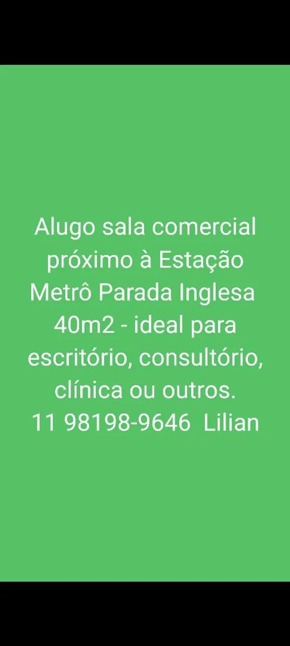 Alugo sala comercial 