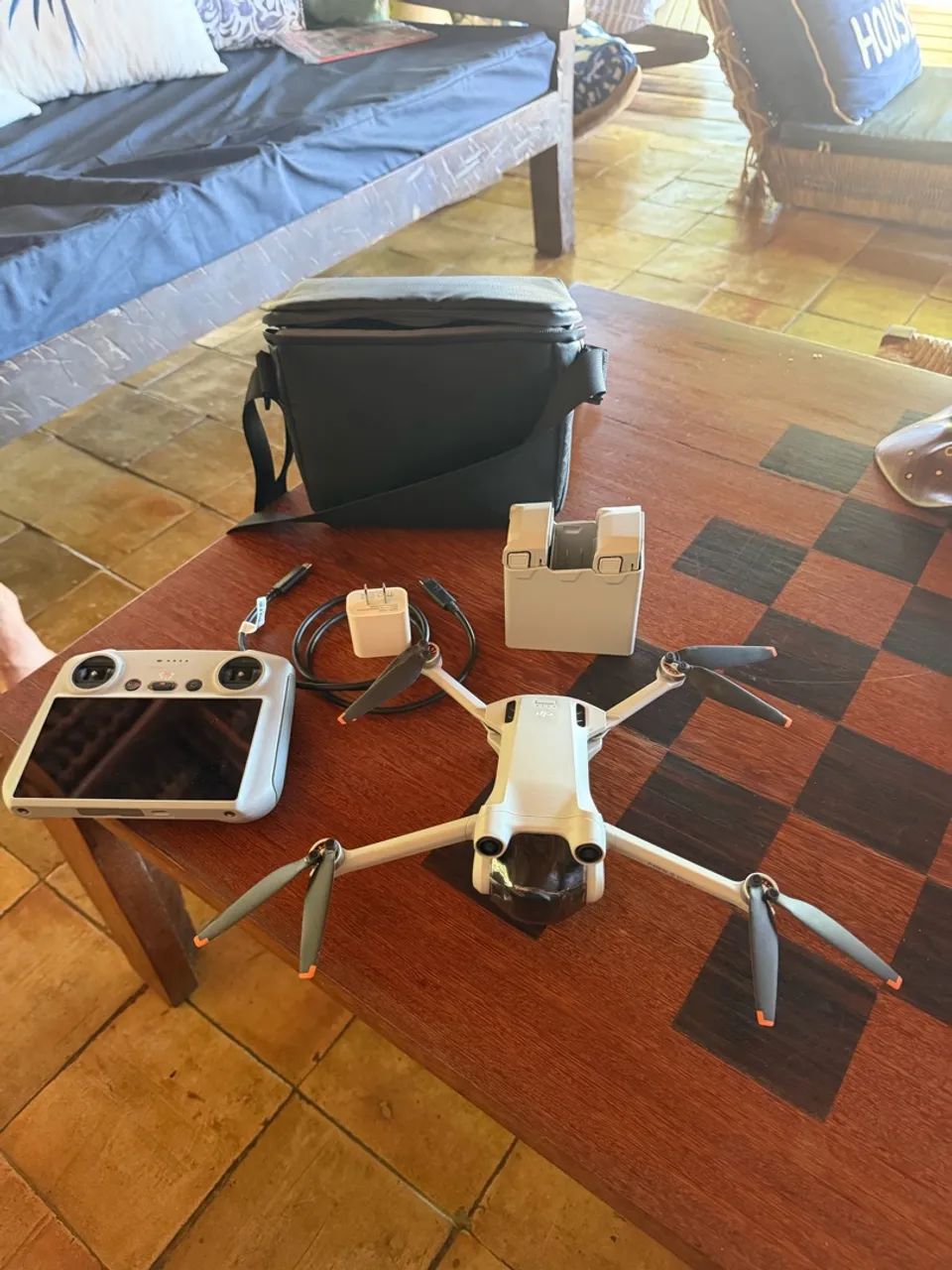 DJI mini 3 pro combo controle com tela