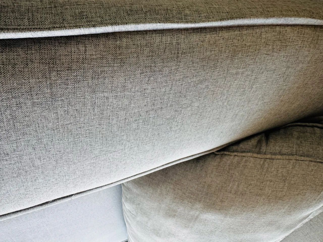 Imported Retro Gray Linen Sofa453011537900359683
