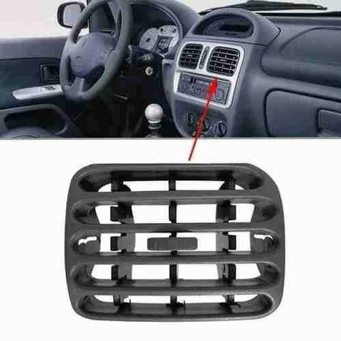 Difusor de Ar Central Painel Clio 00 01 02 03 04 05 06 07 08 09 10 11 12 13 14 15 16 Preto