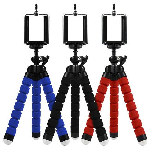 Tripé Flexível Universal Suporte Celular Câmera 25cm Mb84206 - Foto 3