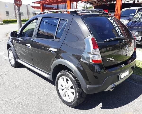 Sandero stepway 1.6, flex, completo, air bag, abs, placa a, rodas - Foto 2