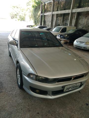 Vendo ou troco Mitsubishi galant 2.5 v6 completo - Foto 4