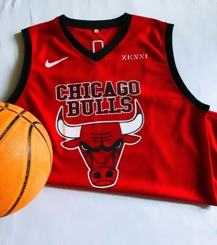 Regata Chicago Bulls Vermelha- Treino