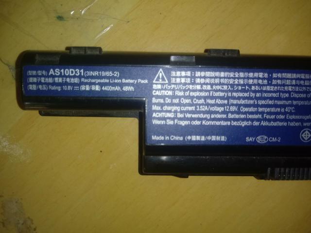 Bateria notebook acer 5733, 5750 - Foto 3