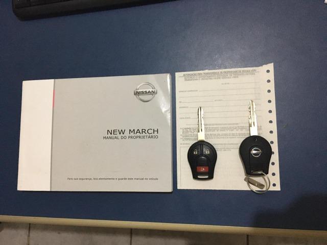 Nissan New March S 1.0 16/17 - IPVA 2020 Já foi PAGO! - Foto 12