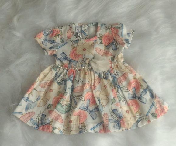 Vestido de bebê tam p