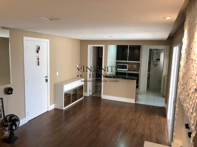 Apartamento 90 m², 2 suítes, sala estendida, varanda gourmet, 1 vaga, Aquárius - Foto 2