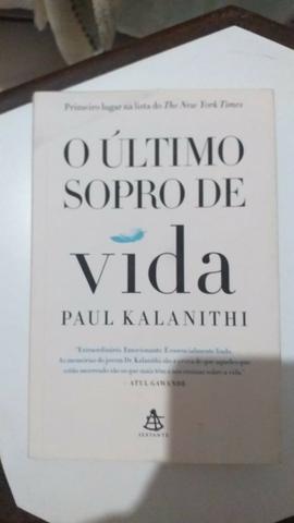 Livro O Último sopro de Vida - Paul Kalanith