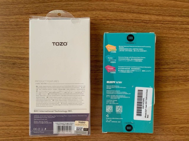Capas Esr Tozo Slim Clear Solid Soft Tpu Cover iPhone X/xs - Foto 2