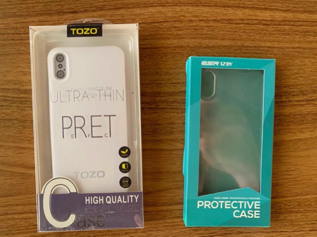 Capas Esr Tozo Slim Clear Solid Soft Tpu Cover iPhone X/xs - Foto 4