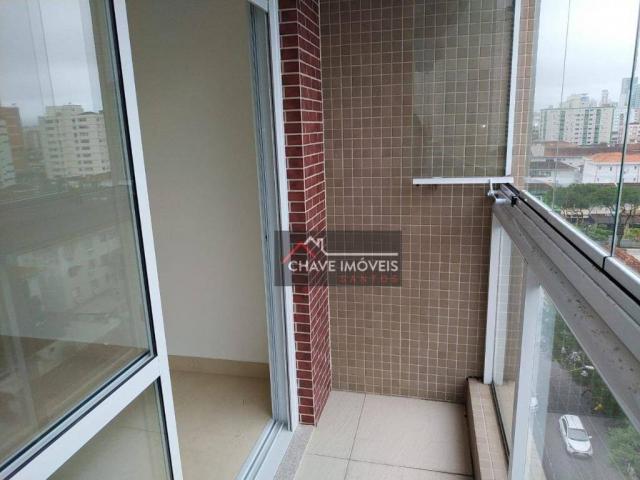 Apartamento com 3 dormitórios à venda, 111 m² por R$ 740.000,00 - Marapé - Santos/SP - Foto 10