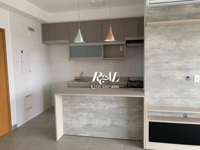 Apartamento com 2 dormitórios (1 suíte) à venda e locação, 72 m² - Gonzaga - Santos/SP - Foto 5