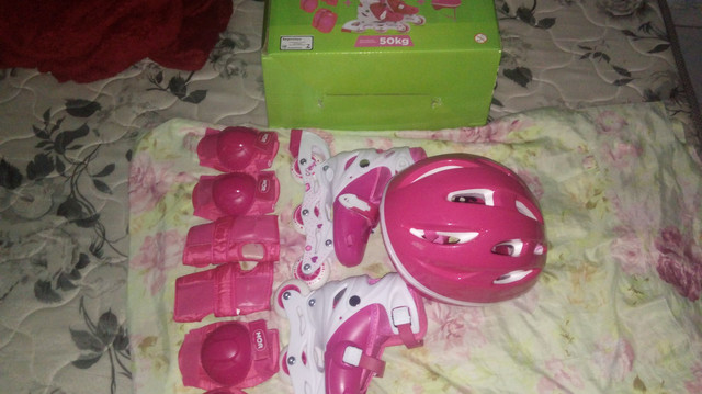 patins novo completo.