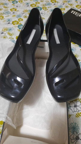 Melissa bubbles preto. Tamanho 39/40. Nova, 60,00