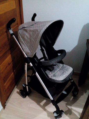 Carrinho lindo cinza e preto - Foto 3