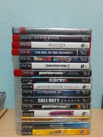 Ps3 Super Slim + 1 Controle + 16 jogos - Foto 2