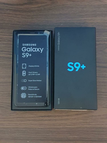 Samsung S9 Plus 128Gb Black Piano (SEMI-NOVO IMPECÁVEL) - ( 8 4 ) 9 8 8 3 8 - 8 8 8 8 - Foto 3