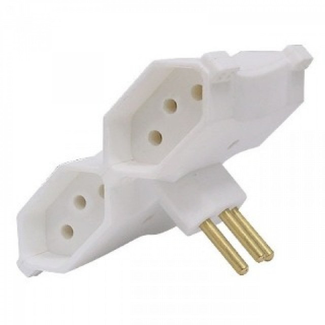 (WhatsApp) adaptador t - 1 x 4 tomadas