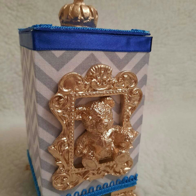Kit higiene bebê em mdf linha super luxo - Foto 4