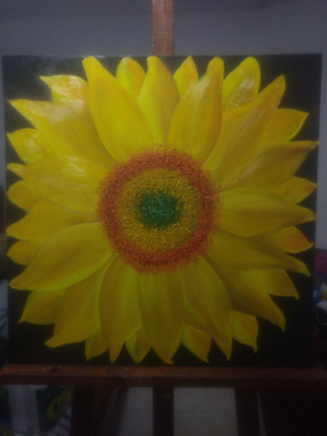 Pintura a Óleo tela 60por 60 - Foto 2