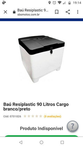 BAÚ PRO TORK COM SUPORTE - Foto 5