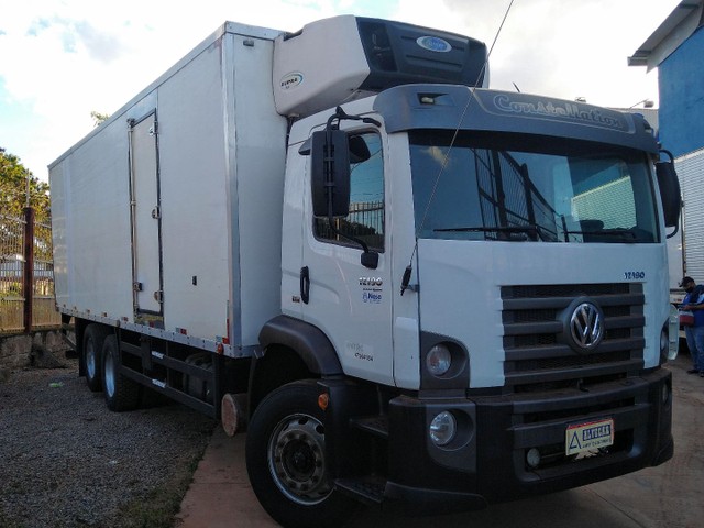 VW 17190/14 6X2 BAÚ FRIGORÍFICO APARELHO SUPRA 760