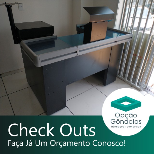 Check Outs | Material Novo A Pronta Entrega