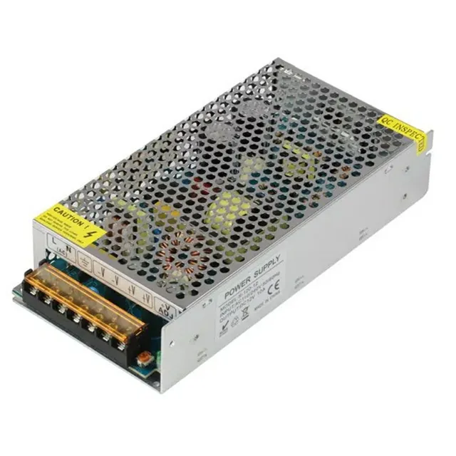 Fonte Colmeia Chaveada 12v / 10A Bivolt para câmera CFTV Nova Lacrada