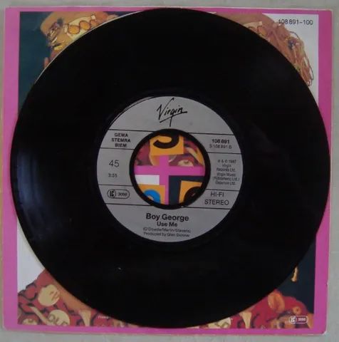 Boy George 1987 Everything I Own, Vinil Compacto 7 Importado - Foto 4