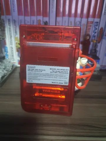 Game Boy Pocket Tela Ips E Carcaça Mario - R$750 se vier buscar - Foto 2