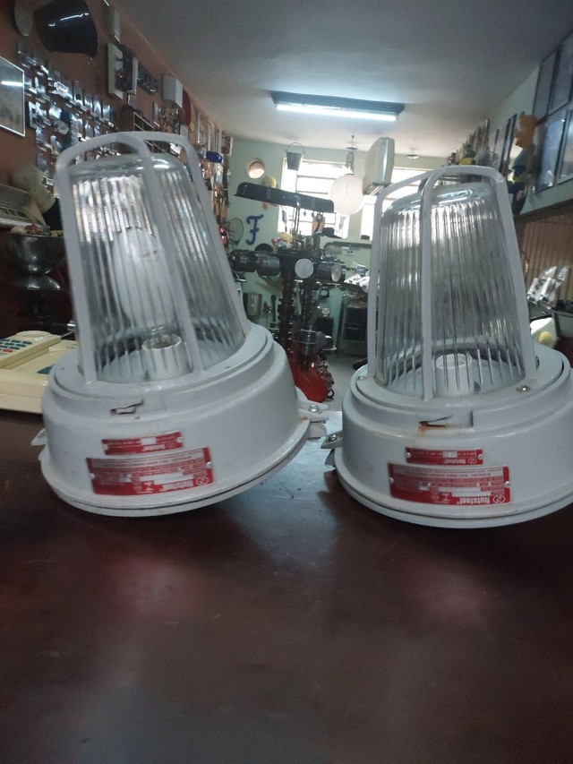 LUMINÁRIAS INDUSTRIAL ANTIGAS Antiguidades Cachoeirinha, Belo