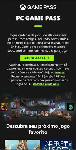 PC Game Pass - Descubra seu próximo jogo de PC favorito 