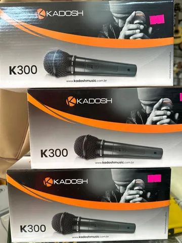 Microfone Kadosh K300 com cabo