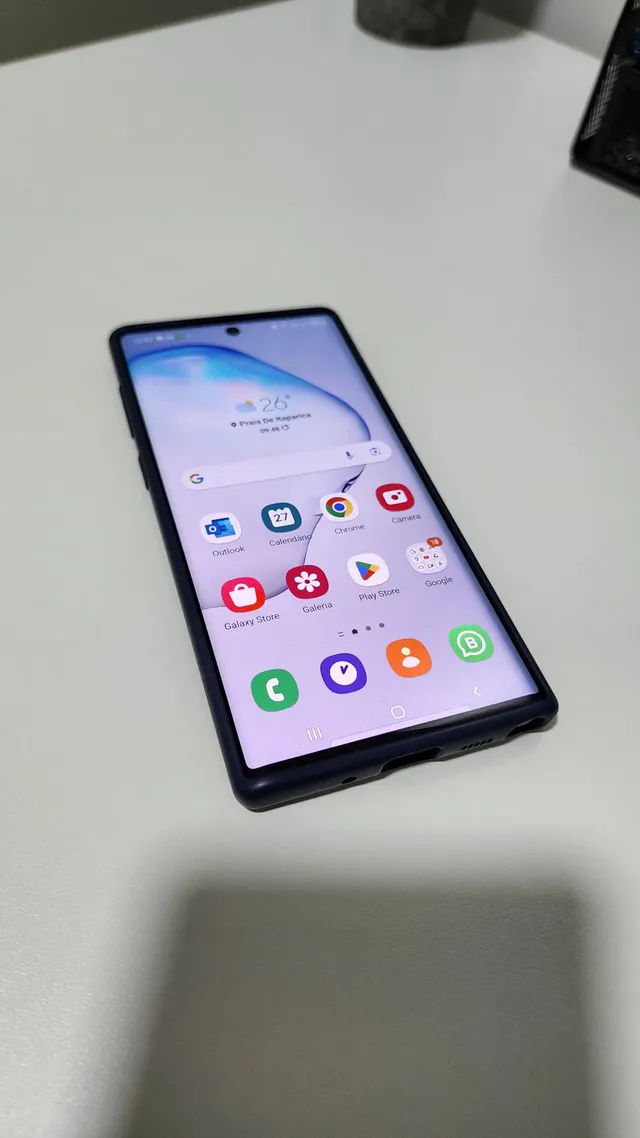 Smartphone Samsung Galaxy Note 10 Usado 256GB Câmera Tripla em