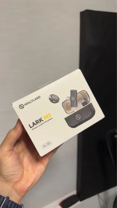 Hollyland m2 microfone lacrado holly land  - Foto 2