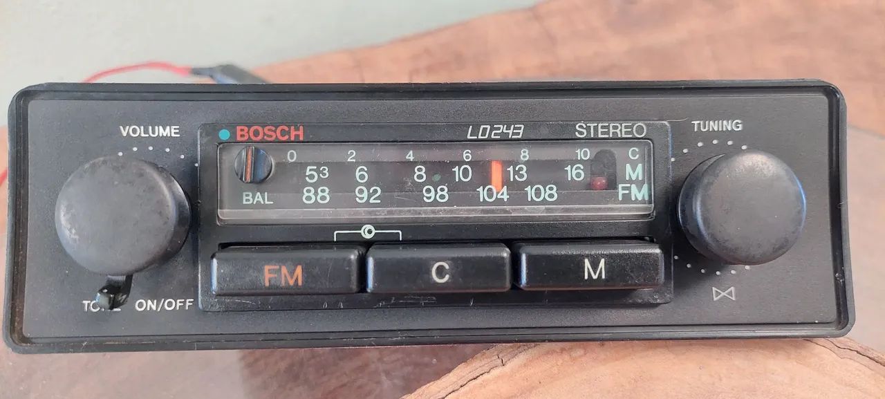 Rádio Automotivo Bosch L0243 - Vintage e Funcional! - Foto 2