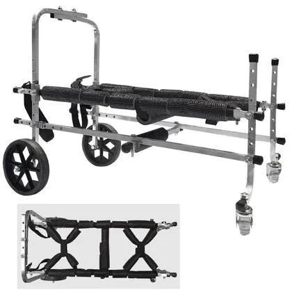 Cadeira 4 rodas andador PET deficiente tam. Médio Grande - Foto 3